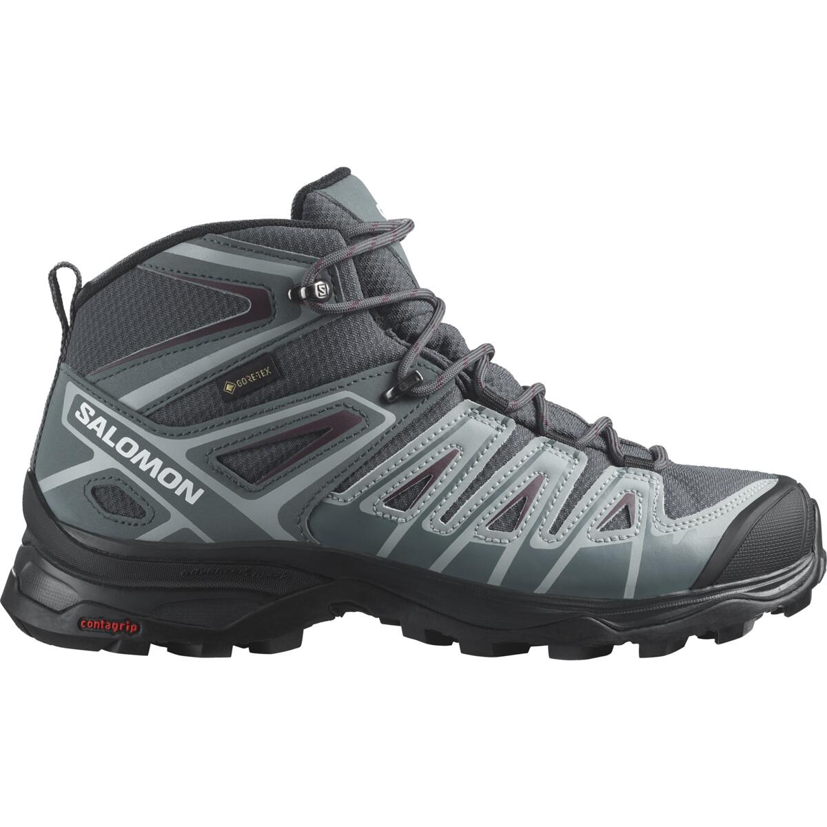 Salomon Women s X Ultra Pioneer Mid GTX Hiking Shoes Ebony Stormy
