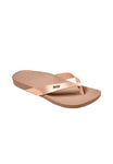 Reef Women's Cushion Court Toe-Post Sandal Rose Gold