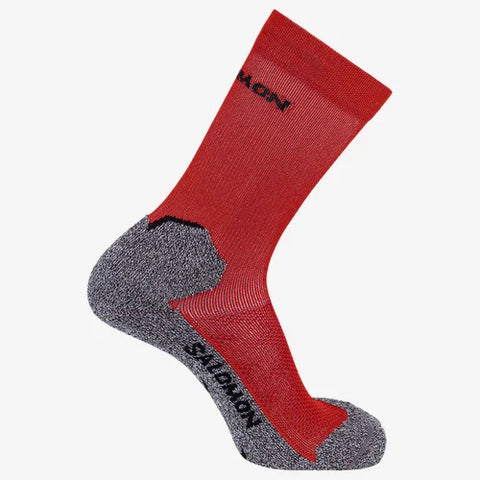 Salomon Unisex Speedcross Crew Socks Fiery Red/Biking Red