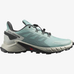 Salomon Women's Supercross 4 Trail Running Shoes Aquifer/Lunar Rock/Ebony