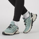 Salomon Women's Supercross 4 Trail Running Shoes Aquifer/Lunar Rock/Ebony
