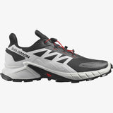 Salomon Men's Supercross 4 Trail Running Shoes Black/White/Fiery Red