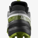 Salomon Men's Speedcross 6 Trail Running Shoes Black/White/Acid Lime