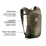Salomon Unisex Trailblazer 10 Trail Run Martini Olive/Olive Night/Ebony