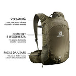 Salomon Unisex Trailblazer 20 Trail Run Martini Olive/Olive Night/Ebony