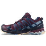 Salomon Women's XA Pro 3D V8 W Trail Running Shoes Wine Tasting/Night Sky/Almond Cream