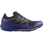 Salomon Men's Pulsar Trail Running Shoes Black/Clematis Blue/Blazing Orange