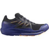 Salomon Men's Pulsar Trail Running Shoes Black/Clematis Blue/Blazing Orange
