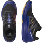 Salomon Men's Pulsar Trail Running Shoes Black/Clematis Blue/Blazing Orange