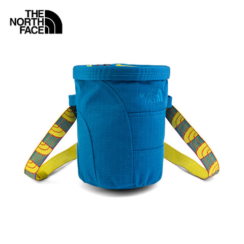 The North Face Unisex Northdome Chalk Bag 2.0 Banff Blue/Acid Yellow/TNF Red