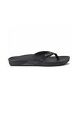 Reef Women's Cushion Court Toe-Post Sandal Black Sassy