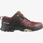 Salomon Women's X Ultra 4 GTX Hiking Shoes Madder Brown/Black/Bleached Sand