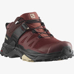 Salomon Women's X Ultra 4 GTX Hiking Shoes Madder Brown/Black/Bleached Sand
