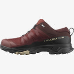 Salomon Women's X Ultra 4 GTX Hiking Shoes Madder Brown/Black/Bleached Sand