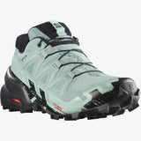 Salomon Women's Speedcross 6 GTX Trail Running Shoes Aquifer/Black/Yucca