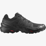 Salomon Men's Speedcross 6 Wide Trail Running Shoes Black/Black/Phantom