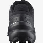 Salomon Men's Speedcross 6 Wide Trail Running Shoes Black/Black/Phantom