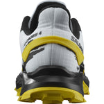 Salomon Men's Alphacross 4 Trail Running Shoes White/Black/Empire Yellow