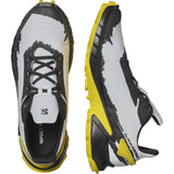 Salomon Men's Alphacross 4 Trail Running Shoes White/Black/Empire Yellow