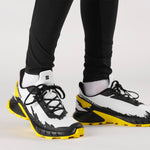Salomon Men's Alphacross 4 Trail Running Shoes White/Black/Empire Yellow