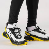Salomon Men's Alphacross 4 Trail Running Shoes White/Black/Empire Yellow