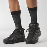 Salomon Men's X Ultra Pioneer Mid GTX Hiking Shoes Black/Magnet/Monument
