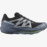Salomon Men's Pulsar Trail Running Shoes Black/China Blue/Arctic Ice