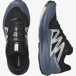Salomon Men's Pulsar Trail Running Shoes Black/China Blue/Arctic Ice