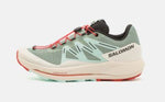 Salomon Men's Pulsar Trail Trail Running Shoes Lily Pad/Bleached Aqua/Hot Sauce