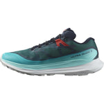 Salomon Men's Ultra Glide 2 Trail Running Shoes Atlantic Deep/Blue Radiance/Fiery Red