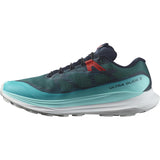 Salomon Men's Ultra Glide 2 Trail Running Shoes Atlantic Deep/Blue Radiance/Fiery Red