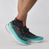 Salomon Men's Ultra Glide 2 Trail Running Shoes Atlantic Deep/Blue Radiance/Fiery Red