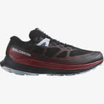 Salomon Men's Ultra Glide 2 Trail Running Shoes Black/Biking Red/Pearl Blue