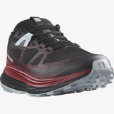 Salomon Men's Ultra Glide 2 Trail Running Shoes Black/Biking Red/Pearl Blue