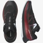 Salomon Men's Ultra Glide 2 Trail Running Shoes Black/Biking Red/Pearl Blue