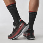 Salomon Men's Ultra Glide 2 Trail Running Shoes Black/Biking Red/Pearl Blue
