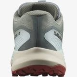 Salomon Men's Ultra Glide 2 Trail Running Shoes Lily Pad/Bleached Aqua/Hot Sauce