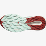 Salomon Women's Pulsar Trail W Trail Running Shoes Lily Pad/Bleached Aqua/Hot Sauce