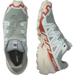 Salomon Women's Speedcross 6 Trail Run Lily Pad/Rainy Day/Bleached Aqua