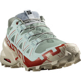 Salomon Women's Speedcross 6 Trail Run Lily Pad/Rainy Day/Bleached Aqua