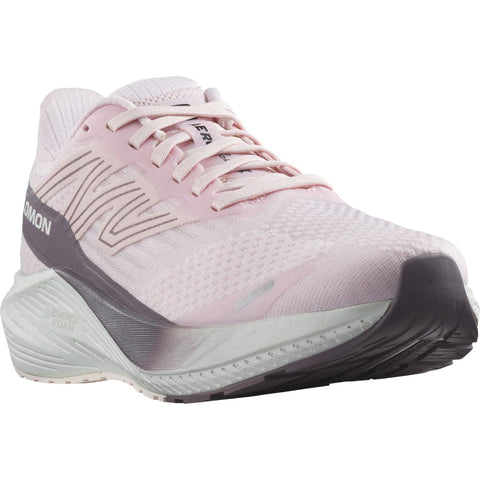 Salomon Women's Aero Blaze Road Running Shoes Cradle Pink/White/Moonscape