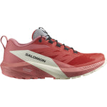 Salomon Women's Sense Ride 5 W Trail Run Tea Rose/Fiery Red/Vanilla Ice
