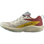 Salomon Men's Sense Ride 5 Trail Run Rainy Day/Hot Sauce/Freesia