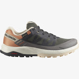 Salomon Women's Outrise GTX W Hiking Shoes Magnet/Black/Coral Gold