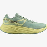 Salomon Men's Aero Glide Road Running Shoes Granite Green/Yellow Iris/White
