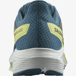 Salomon Men's Aero Blaze Road Running Shoes Blue Ashes/Sunny Lime/Dark Sapphire