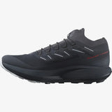 Salomon Men's Pulsar Trail 2 /Pro Trail Running Shoes Carbon/Fiery Red/Arctic Ice