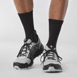 Salomon Men's Wander Trail Running Shoes Lunar Rock/Black/White