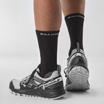 Salomon Men's Wander Trail Running Shoes Lunar Rock/Black/White
