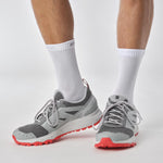 Salomon Men's Wander Trail Running Shoes Quiet Shade/Lunar Rock/Fiery Red